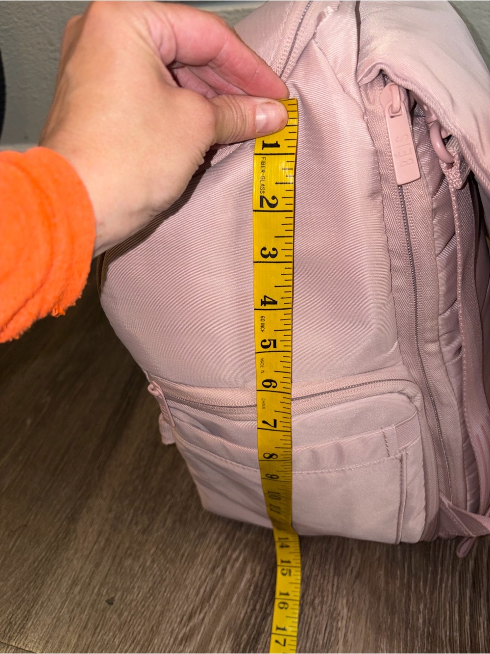 Light Pink Backpack - Picture 12 of 13